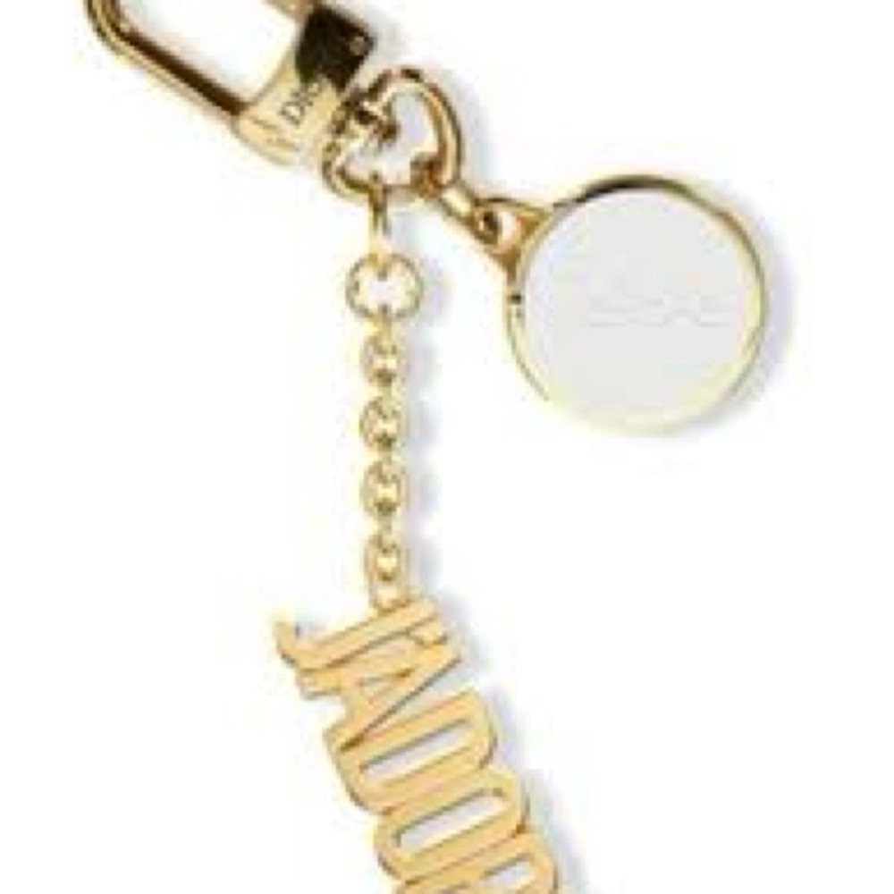New Authentic Dior Bijou De Sac Bag Charm Keychain J'adore w/ Dior Box; VIP gift - Picture 5 of 9